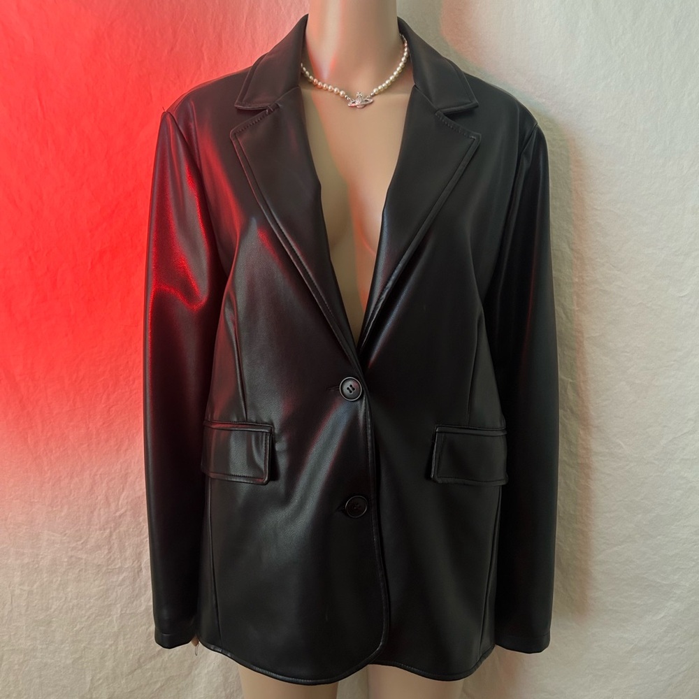 Uo Leather Jacket - image 2